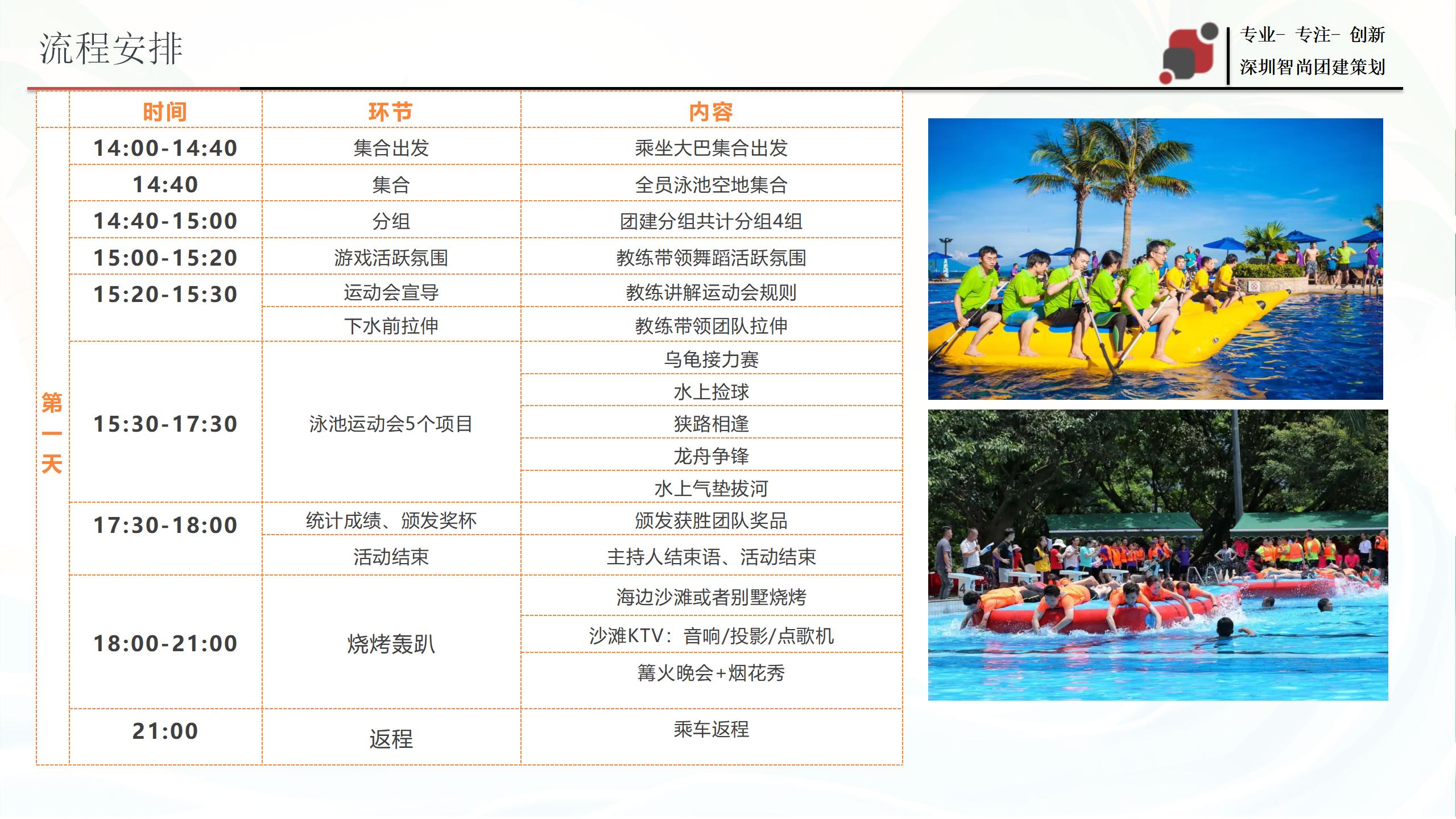 夏季泳池团建活动+沙滩烧烤音乐团建活动方案